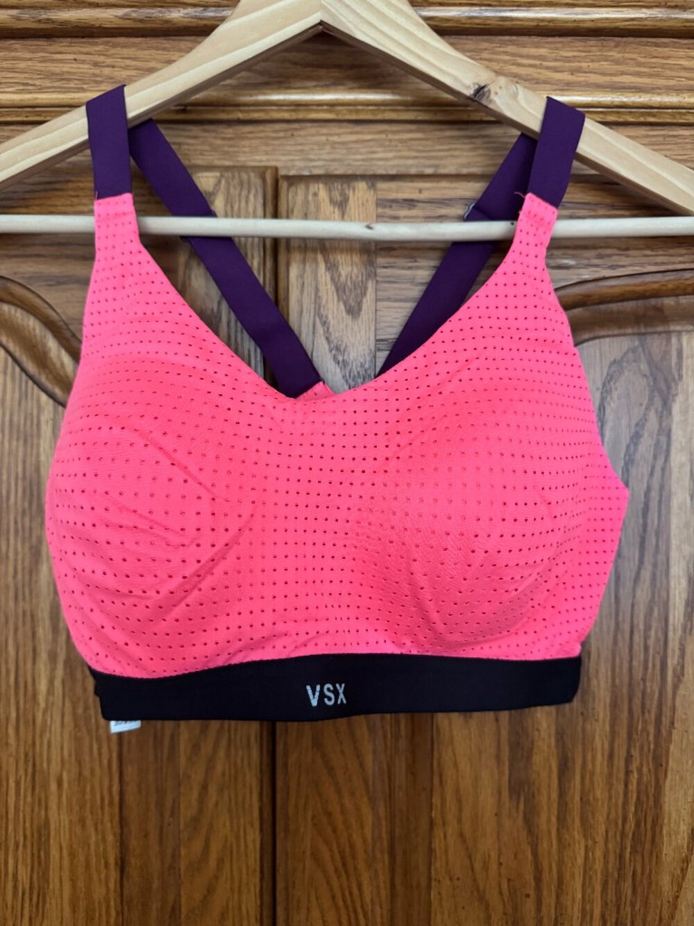 VSX Pink & Purple Wireless Sports Bra